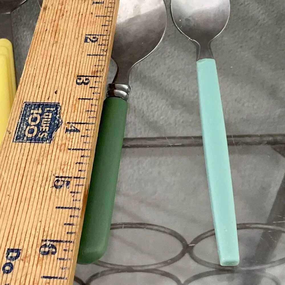 Flatware Lot of 5 spoons Kate spade Lenox ,Gibson, ?, Staineless